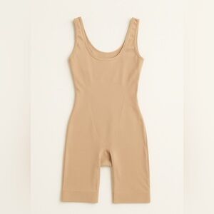 SPANX by Sara Blakely Nude Shapewear Bodysuit Sz SP